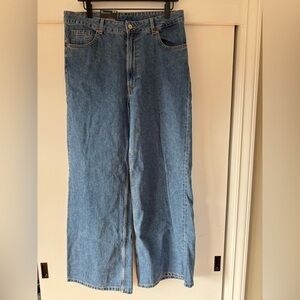 H&M DIVIDED High Waist Wide Leg Jeans
